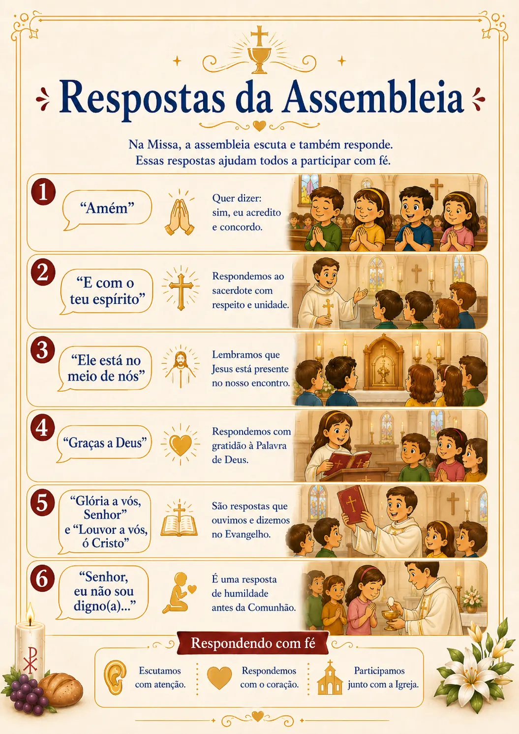 Respostas da Assembleia