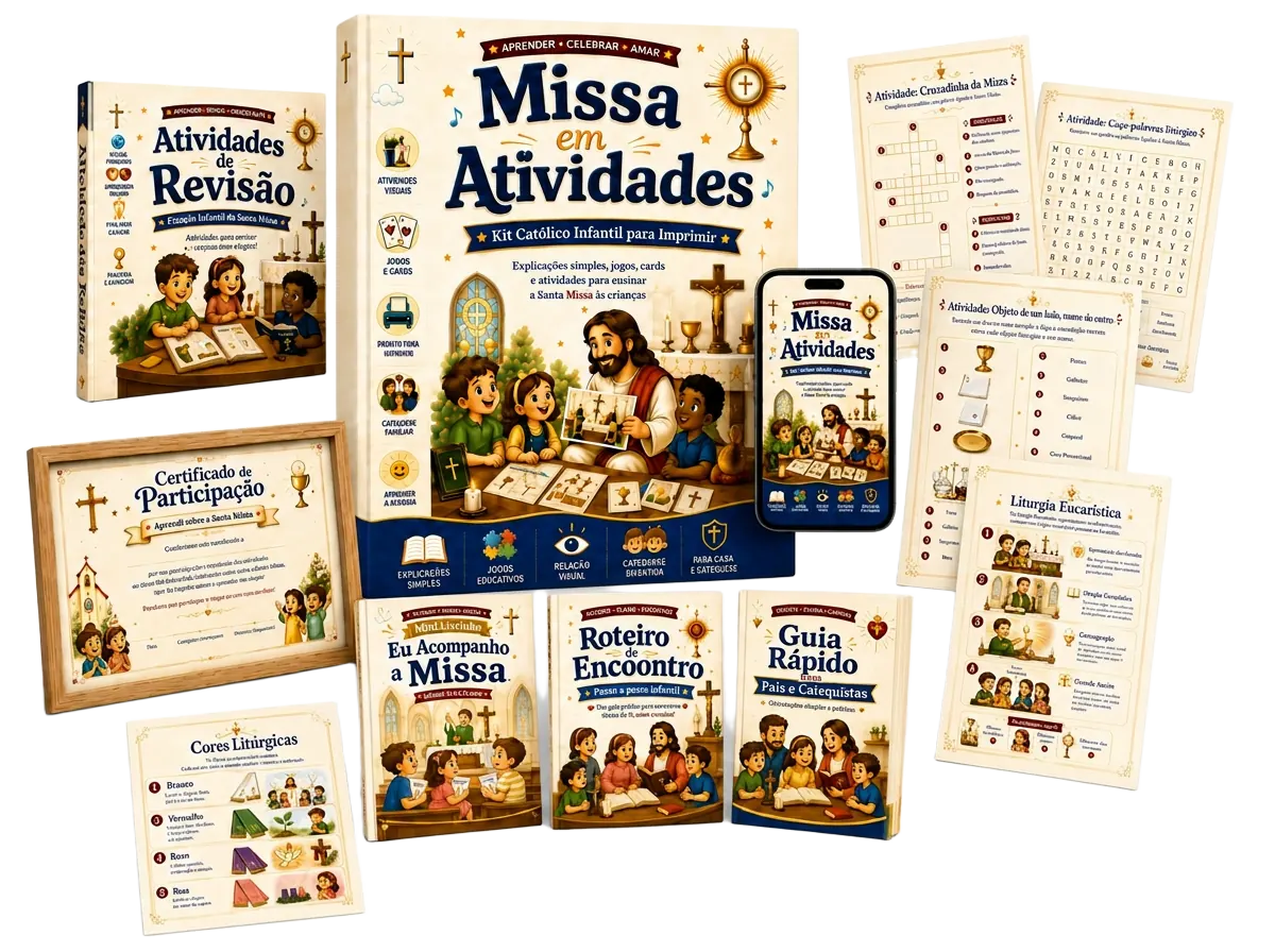 Kit Completo + Bônus — Missa em Atividades